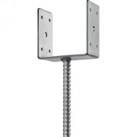 U-образное основание столба ЗУБР ОС-U 121x120x60 мм 310286-120 