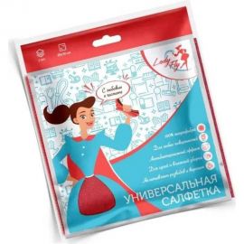 Набор салфеток из микрофибры для стекла Lady Fly LFSET3030gv/H2 