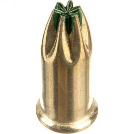 Патрон Gefest 6,8х18 зеленый, 100 шт. Д1 