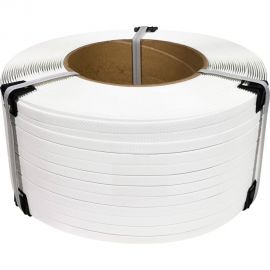 Стреппинг лента ПП Gigant 15x1х1,2 км, 300 кгс, белая GSTW-15-10-12 