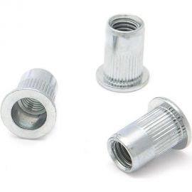 Резьбовые заклепки Дело Техники стальные, с насечкой, М5х13 мм, 50 шт. в пакете 457512 