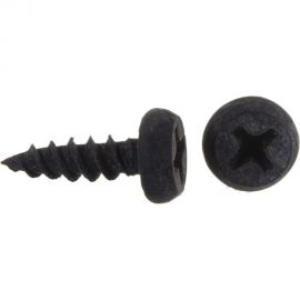 Саморез VIPкрепеж клоп, чёрный, острый, 3,5х11, 25 шт. 10201 VIPL 