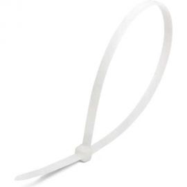 Нейлоновые стяжки FORTISFLEX HCC easyfix 4x150 мм, белый, 100 шт. 87776 