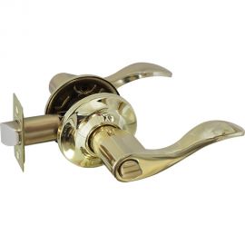 Ручка-защелка НОРА-М NEW золото ЗВ1-03 фикс. 15628 