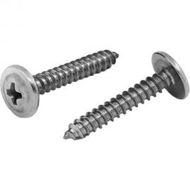 Нержавеющий саморез с прессшайбой KREPFIELD 4,8x19 мм, ART 9999, А2, самонарезающий, крестообразный шлиц PH, 30 шт. 9999A2саморез с прессшайбой4.8X19-30 