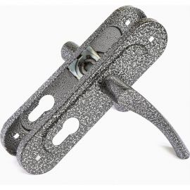 Ручка на планке ПТИМАШ 0623 м/о 55 мм, серебро 6807 