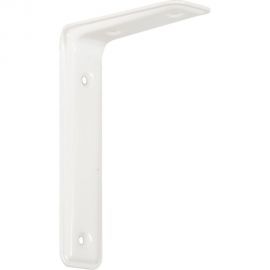 Кронштейн VORMANN 3-F 115х80х40 мм, оцинкованный, цвет: белый, 30 кг 00165 115 W 