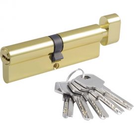 Цилиндровый механизм с вертушкой НОРА-М ЕСО Z ЛПВ-100 50-50 латунь 18427 