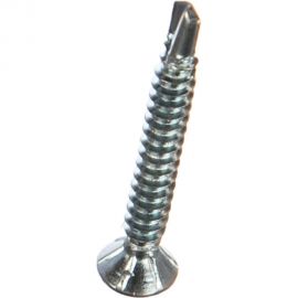 Саморез для оконного профиля крепежная техника белый 3.9х32, 850 шт 430812 БК 