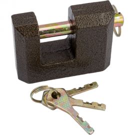 Навесной замок Сималенд тип 12 80 мм, коричневый 622398 