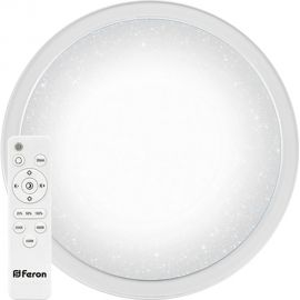 Светодиодный управляемый светильник FERON AL5000, 70W, 3000К-6500K, 5300Lm, IP20, белый, 41584 