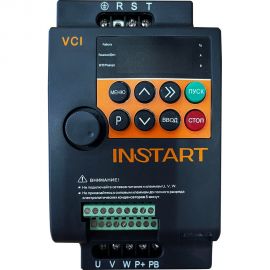 Преобразователь частоты INSTART vci-g2.2-2b 2.2квт, 9.6а, 1ф, 220в, 50гц/60гц, ip20 00110400 110400 
