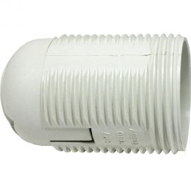 Патрон ООО ""ОПТИКОМ ЭЛЕКТРИК"" Е27 полувинтовой, белый НТ, БЕЛЫЙ 8231.0227 