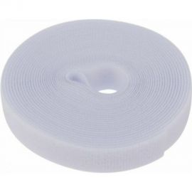 Лента-липучка REXANT многоразовая 5 м х 20мм, белая 1 шт/уп 07-7521 