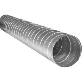 Воздуховод спирально-навивной 160 мм, 0.55 мм, 1 м Diaflex УФ-01003800 