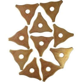 Электрод треугольный омедненный для споттера 10 шт Great Wolf GWR0001 