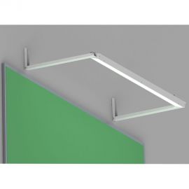 Светодиодный светильник для школьной доски CSVT VESTA SCHOOL-18 opal-sand-1223 IP20 4000К белый с кронштейнами ЦБ000018892 