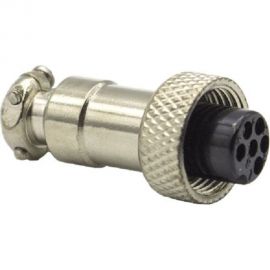 Авиационный разъем Giraffe 6-pin гнездо GF-AV6F gf0549 