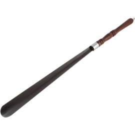 Металлический рожок для обуви Рыжий кот, с деревянной ручкой, 75 см, 240062 