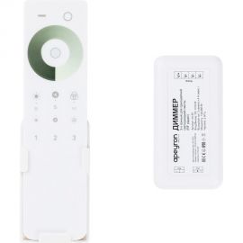 3-х зонный диммер Apeyron 12/24В, 144/288Вт, 3 канала х 4а, ip20, пульт, радио, 11 кнопок и кольцо./ 04-52 
