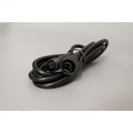 Удлинитель TEAMPROF 2 м, 2 pin, чёрный TPF-EC2-2-B 