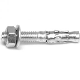 Клиновой анкер ТУНДРА белый цинк, 6x40 мм 9411457 