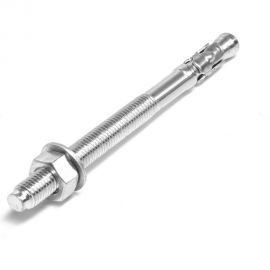 Клиновой анкер ТУНДРА белый цинк, 12x160 мм 9411470 