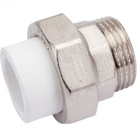 Муфта TEBO TR-TB комбинированная, разъемная, наружная резьба, американка 25x1 O-ring 015022106 