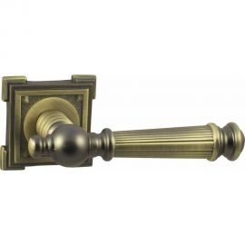 Ручка дверная ЦАМ матовая бронза Вантаж V15M 