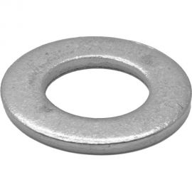 Плоская шайба крепежная техника DIN 125, М14 цинк, пакет 100 шт. 493012 БК 