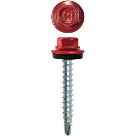 Кровельный саморез Daxmer 4,8x35 RAL 3003, сверло №1, 250 шт. 303920 