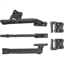 Ограничитель 100% Baby Safety замок на окно от детей, 3 шт., серый 4670006471294 