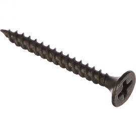 Саморез Качественный крепеж 3,5х32 потай, частая резьба, оксид 500 шт 0500393 КЧ 