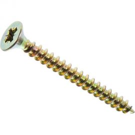 Шуруп VIPкрепеж жёлтый цинк, 4,5x50, 8 шт. 11368 VIPL 
