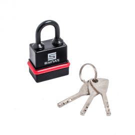 Навесной замок БУЛАТ ВС 3-Н35 ПЛ (всепогодный; 3 ключа; 5 мм) 13332 