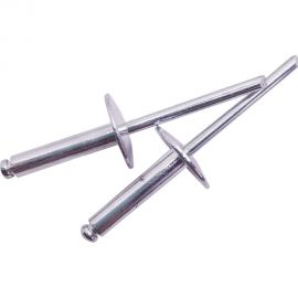 Вытяжная заклепка КрепСтройГрупп 4,8x22 ал/ст с широким бортом, 250 шт. 146363 