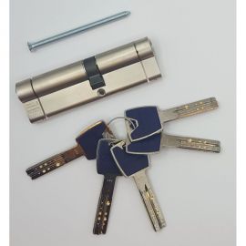 Европрофильный цилиндр ABUS P12R410 ключ/ключ, 45-55 (100 мм), NI, 5 key 00031801 