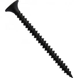 Саморез VIPкрепеж черный, 3,5х25, мелкая резьба, 96 шт. 20004 VIPS 