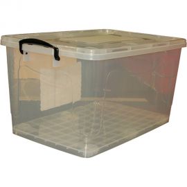 Контейнер для хранения Росспласт 50 л прозрачный 532347 