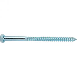 Шуруп с шестигранной головкой крепежная техника 12x180 10 шт. 497196 БК 