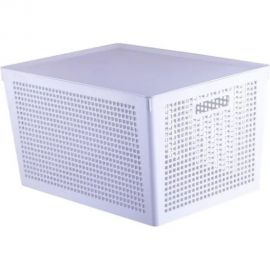 Корзинка ПОЛИМЕРБЫТ TRAYMIX с крышкой, 415x310x235 мм, 25 л 434738000 