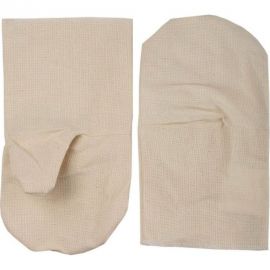 Аппретированые хлопковые рукавицы ООО ЛидерТекс ХБ-01 плотность 210гр, п/н миткаль 4670070000208 