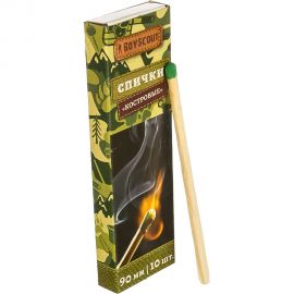 Костровые спички BOYSCOUT 90 мм, 10 шт /100/20 61028 