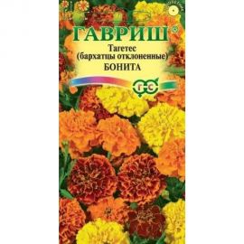 Семена ГАВРИШ Бархатцы отклоненные Бонита (Тагетес) 0.3 г 10006568 