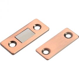 Магнитная защелка ТУНДРА цвет медь 9143838 