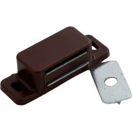 Магнитная защелка ЕВРОПАРТНЕР коричневая 2 шт. 16 3191 1 