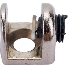 Мебельный стеклодержатель Невский Крепеж П-образный на шурупе 4 шт 824146 