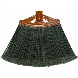 Метла плоская Berhau оптима 380x190мм полипропиленовая, распушенная без черенка 101910 