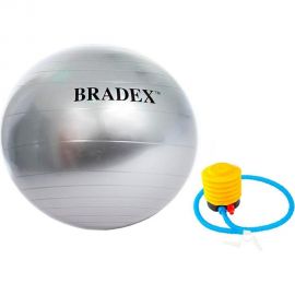 Мяч для фитнеса BRADEX ФИТБОЛ-65 с насосом SF 0186 