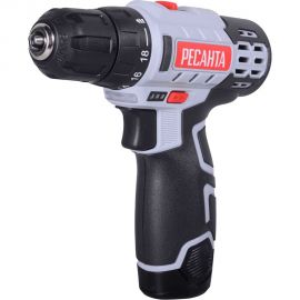 Аккумуляторная дрель-шуруповерт Ресанта ДА-12-2Л 75/14/1 